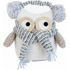 plush owl - TW0397 Clayre Eef - 19x13x20 cm