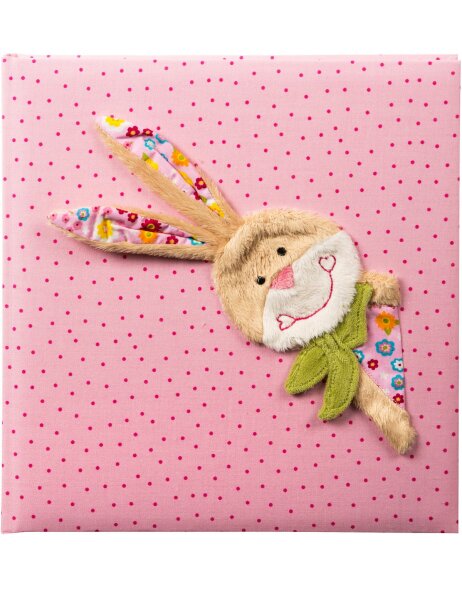 Album per bambini Goldbuch Bungee Bunny (Sigikid) rosa 29,5x31 cm 60 pagine bianche