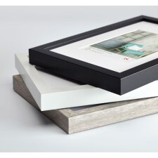 wooden frame Stockholm black 40x50 cm