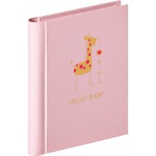 Minialbum Baby Animal rosa 30 Fotos 11x15 cm