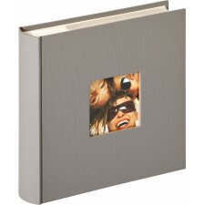 Walther Memo slip-in album Fun 200 pictures 10x15 cm gray