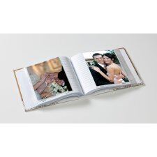 Wedding slip-in album Elemental 100 Pictures 13x18 cm