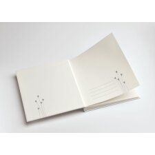 Album di nozze Walther Bleeding Heart 28x30,5 cm 50 pagine bianche