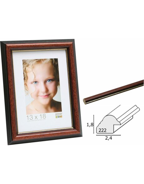 S222H3 classical wooden frame 10x15 cm to 50x70 cm