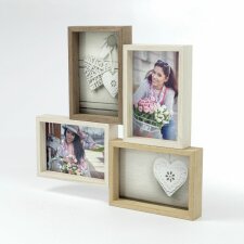 Montreux wooden frame 4 pictures 13x18 cm