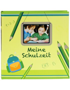 Goldbuch Schulzeit Fotoalbum MEINE SCHULZEIT 25x25 cm 60 weiße Seiten
