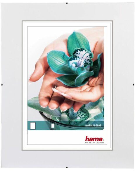 Rahmenloser Bildhalter Hama 60x80 cm Normalglas
