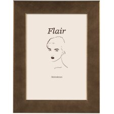 Flair 3 - Holzrahmen 18x24 cm kupfer