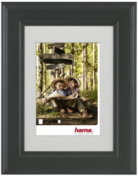 Hama wooden frame Iowa 24x30 cm gray