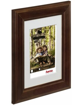 Hama wooden frame Iowa 24x30 cm walnut