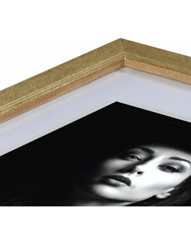3D wooden frame Dana 24x30 cm white