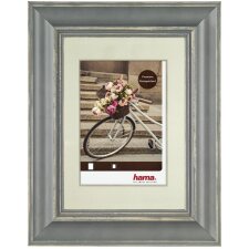 Vélo wooden frame gray 30x40 cm