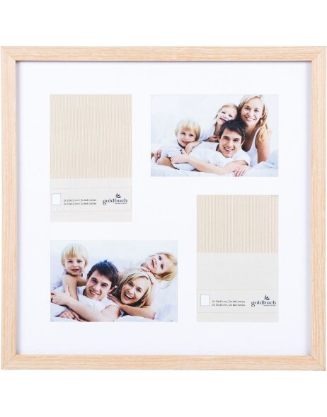 Siena gallery frame brown for 4 photos 10x15 cm