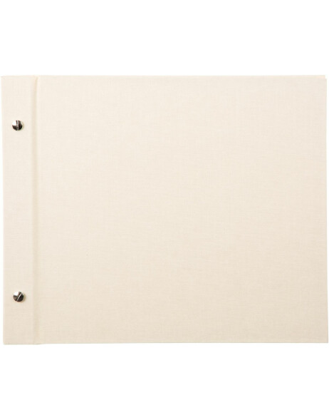 Schroefalbum Linum beige 30x25 cm