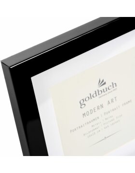 Goldbuch  Metall-Fotorahmen Modern Art 10x10 cm schwarz