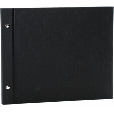 LINUM Goldbuch 30x25 cm screwed album black