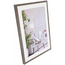 Henzo Picture frame Modern 50x70 cm dark gray with mat 40x60 cm