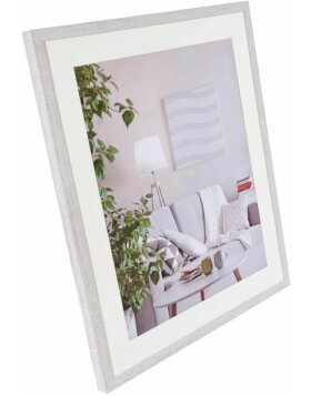 Henzo Picture frame Modern 50x60 cm white with mat 40x50 cm