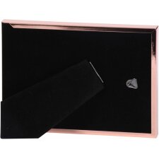 Cardiff photo frame high-gloss silver and copper
