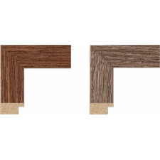 Nordique wooden frame 18x24 cm brown