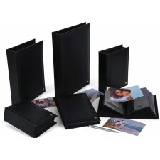 slip-in album Pure Black 10x15 cm and 13x19 cm