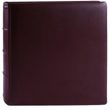 Goldbuch Leather Photo Album ROMA 30x31 cm wine red 100 cream coloured pages