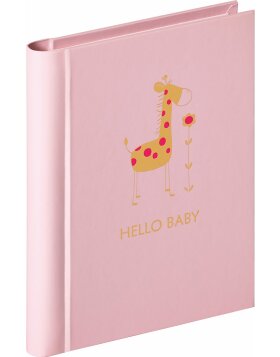 Baby Animal Minialbum 30 Fotos 11x15 cm rosa