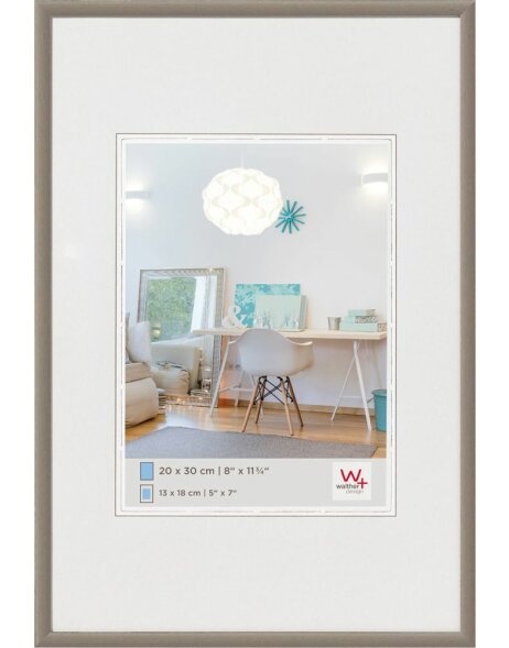 Kunststof frame New Lifestyle 29,7x42 cm staal
