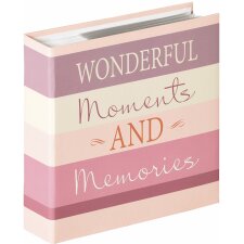Memoalbum Moments Wonderful 200 Fotos 10x15 cm
