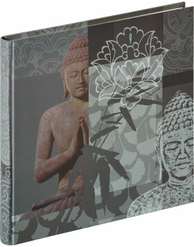 Walther Fotoalbum Buddha 26x25 cm 40 weiße Seiten