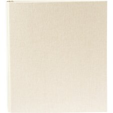 Goldbuch Carpeta de anillas A4 Linum beige