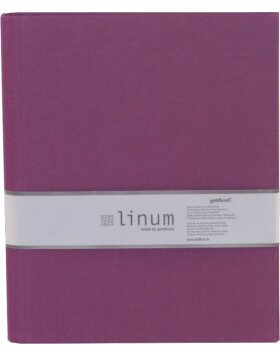 Ringbuch A4 Linum brombeere