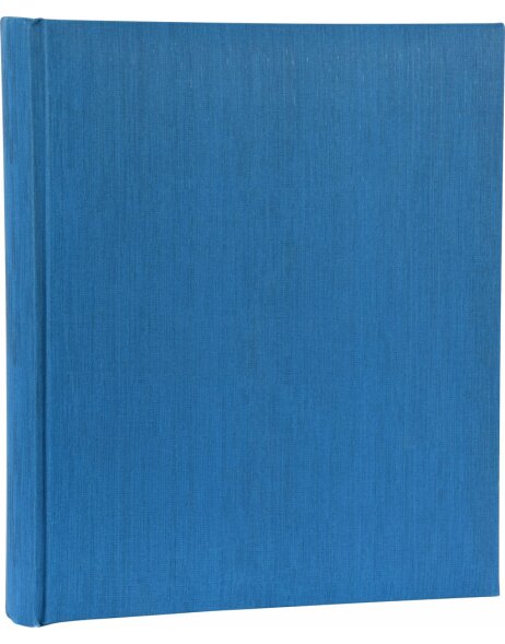 Henzo Fotoalbum Kashmir blau 29x33,5 cm 100 wei&szlig;e Seiten