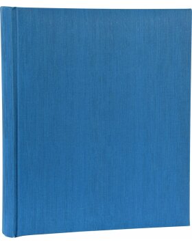 Henzo Fotoalbum Kashmir blau 29x33,5 cm 100 weiße Seiten