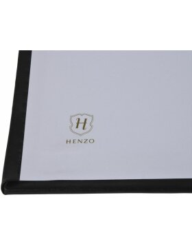 Księga gości Henzo Pure Black 21x26 cm 100 białych kartek