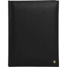 Guestbook Pure Black 21x26 cm