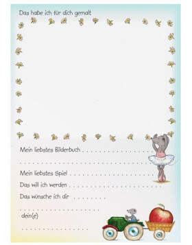 Libro de amigos Kindergarten A5 Bärbel Haas