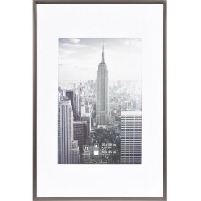 Henzo alu frame Manhattan 30x45 cm gray