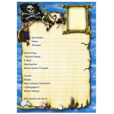 Freundebuch A5 Pirat Motiv I
