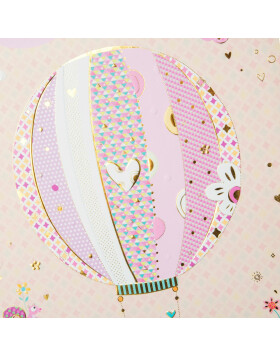 Goldbuch Babytagebuch Bunny Balloon 23x25 cm 44 illustrierte Seiten