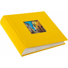 Goldbuch Einsteckalbum Bella Vista gelb 100 Fotos 10x15 cm