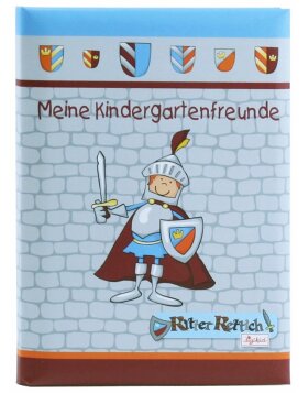 Kindergartenfreundebuch A5 Sigikid Ritter Rettich
