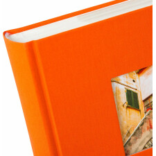 Goldbuch Einsteckalbum Bella Vista orange 100 Fotos 10x15 cm