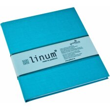 Poetry or diary LINUM in turquoise
