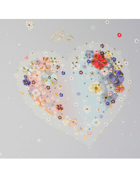 Hearts of Flowers - A4 folder