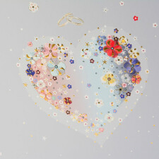 Hearts of Flowers - A4 folder