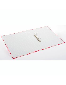 ring binder A4 La Rose - red/colourful