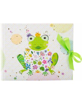 Fotoalbum mit verdeckter Spirale - Happy Frog