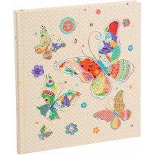 notebook Mosaic Butterfly Beige 17,5x19 cm