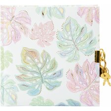 Journal intime Flora Leaves - 44 353 Goldbuch